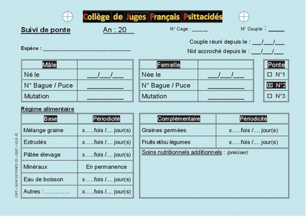 Modèle 2 fiche de suivi de ponte